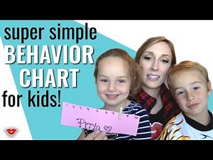 Mom Hacks: Super Simple Behavior Chart for Kids! | Jordan from Millennial Moms