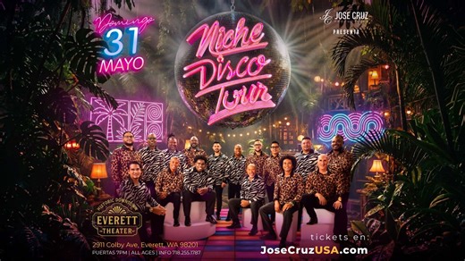 Grupo Niche Concierto en Seattle, WA at Everett Theater - May 31, 2026 7:00 PM