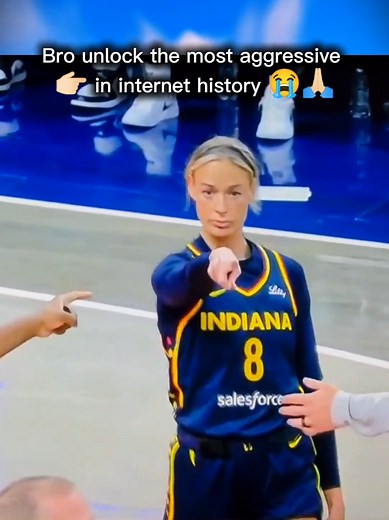 Sophie Cunningham Pointing or the WNBA Pointing Meme is a viral video and reaction meme of WNBA player Sophie Cunningham of the Indiana Fever pointing with her finger for an extended period of time at DeWanna Bonner, a player on the opposing team, after a physical incident with Fever player Caitlin Clark. The game took place on June 22nd, 2026, and the video became the subject of memes over the following days. It was especially popularized on X / Twitter starting on June 24th, 2026, after X user