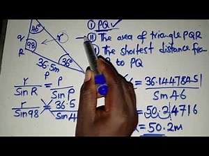 2025 Maths P2 || FULL SINE RULE (TRIGONOMETRY) - Intensive Revisions