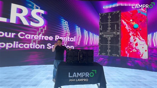 Have bold ideas for attractive stage setups but no idea how to achieve them? Here comes LAMPRO LRS, the premium rental display for indoor & outdoor settings, aiming to amaze your audiences with its artistic versatility. LRS is engineered for high efficiency and high creativity, so it highlights: 🔎 All-around protection for convenient one-person setup 🔎 Fully modular design for easy-handling maintenance 🔎 Compatible with flexible cabinet XS, corner cabinet XC, or arc cabinet XA for freely cust