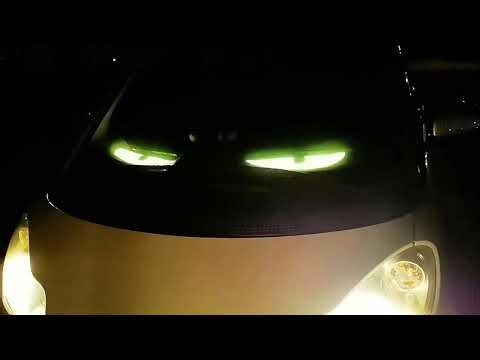 Demon Eye - Personalized Dynamic LED Car Light Stickers
