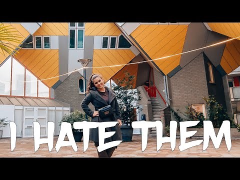 CUBE HOUSE IN ROTTERDAM - Things to do in Rotterdam! (Visiting a cube home from the inside)