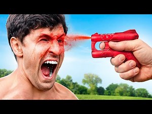 Blinding Myself With The World's Strongest Pepper Spray For Science!