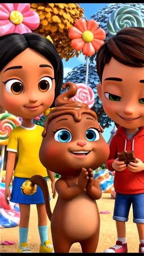 Chocolate Tree Adventure! 🍫✨ | Fun Kids Story #shorts
