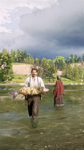 E.263 crazy simulated stunning survival skill RDR2 #shorts #viral