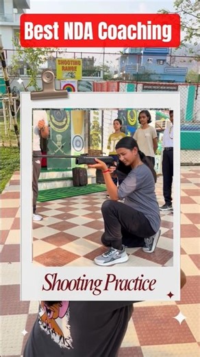 🎯 Shooting Practice | Delta Defence Academy Dehradun 🇮🇳 | Evening Session for NDA Aspirants