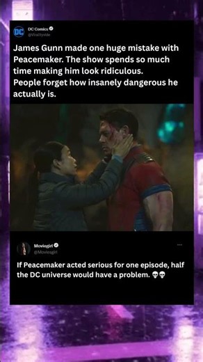 In PeaceMaker, James Gunn made one huge mistake with John Cena #peacemaker #jamesgunn #shorts