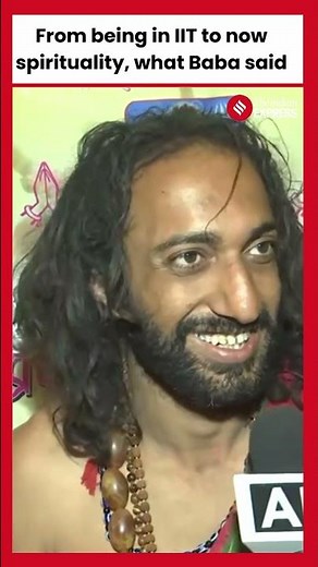 IITian Baba in Maha Kumbh 2025talks about his journey from IIT to spirituality