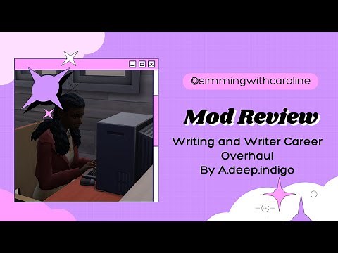 A whole new writing/writer overhaul in the sims!