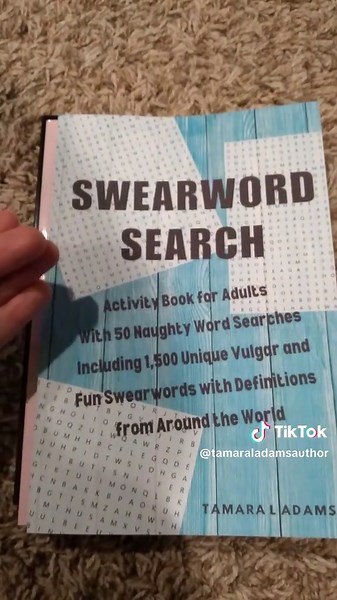 Discover 1,500 Fun Swear Words in Unique Word Search Book