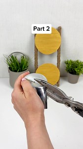 #DIY #craft #handmade #creative #decor 🛠 Materials:• Computer disks• Wooden sticks• Scissors• Glue• Paintbrush• Paint• Felt• Wooden skewers• Rope• Cardboard• Lid• Decorative flowers | FastDIY