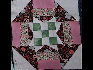 Let's Sew! Time to Sew the October Pioneer Sampler Quilt Block