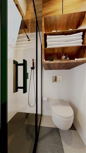 D5 Shorts (Bathroom Animation)#architecture