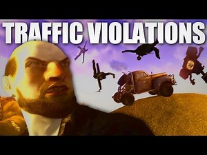 Fallout New Vegas but it's me and my car ruining quests for 15 minutes straight