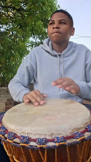 Praying the Rosary with Djembe Drum at Church