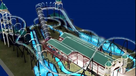 Coney Island's Luna Park breaks ground on new rides, roller coaster, pedestrian plaza