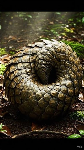 The world's only scaly mammal! 🤯 #pangolin #animals #shorts