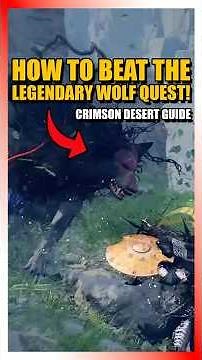 How to COMPLETE the LEGENDARY WOLF QUESTLINE in Crimson Desert!! (FULL GUIDE!)