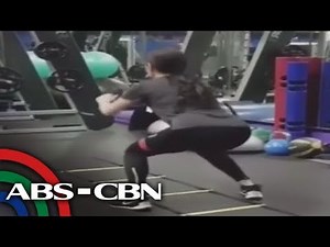 UKG: Bela Padilla ipinakita ang kaniyang leg workout