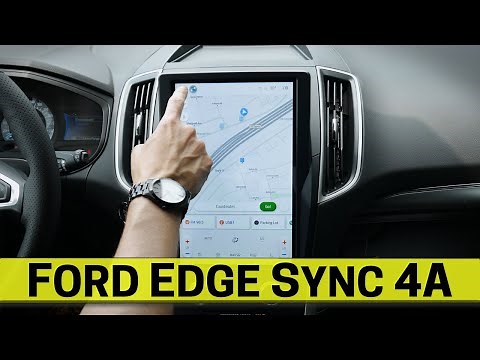 Sync 4a in the Ford Edge | CarPlay, Android Auto, Navigation and more!