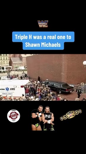 Triple H Was A Real One To Shawn Michaels #wwe #wwf #wrestling #prowrestling #tripleh