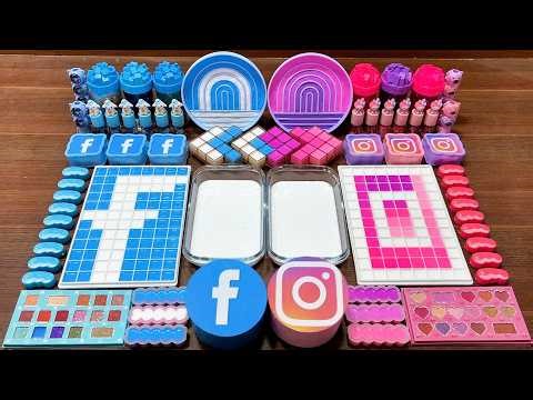 Slime Mixing Random Things Into Glossy Slime – Makeup, Clay, Beads #250