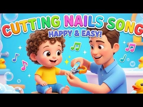Toddler Nail Cutting Song | Fun Kids Grooming Song for Kids & Toddlers