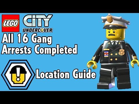 All 16 Gangs Arrested + Unlock Marion Dunby In LEGO City Undercover 100% Guide