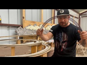 Train layout: let’s lay flex track the convenient and Easy way( inner main)