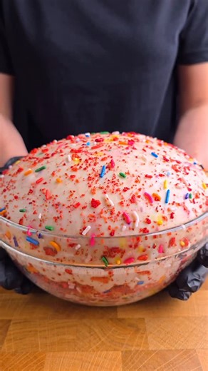 bouncenest on Instagram: "Strawberry funfetti brioche #baking #Strawberry #funfetti #brioche"