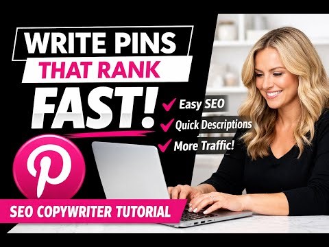 How to Write Pinterest SEO Descriptions FAST (Pin SEO Copywriter Tutorial)