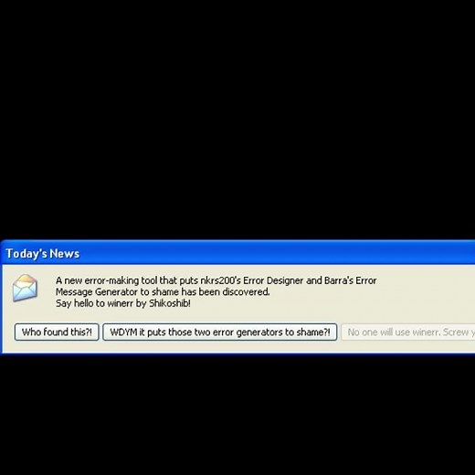 Tip of the Day #6: A new error message generator?!