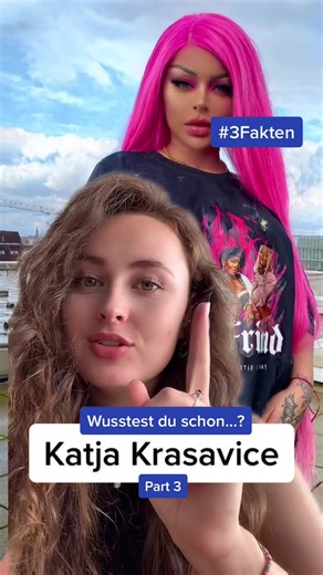 3 Fakten über @katjakrasavice ⚡️ #katjakrasavice #bossbitch #bitchbible #doggy #disney #krasavice #elif #deitschrap #rap2021 #hiphopdeutschland