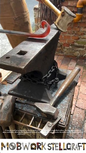 Forging a Perfect Metal Scroll by Hand 🔨