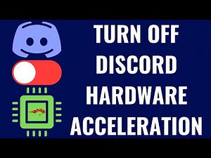 How to Turn Off Discord Hardware Acceleration