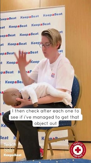 TEACH TO KEEP SAFE 🚑 LESSON 1: CHOKING (BABIES) #EDUCATION #FIRSTAID #MEDICAL #FIRSTAIDTRAINING