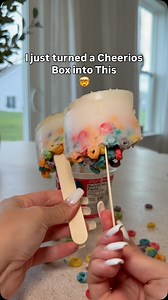 #cheerios #icecream #recipe #cooking #momhacks i just turned a Cheerios box into This | Daria Shark