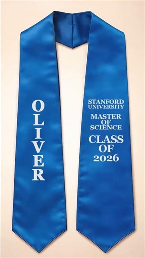 The Best Personalized Graduation Sash/Stole for Graduation 2026