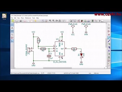 PCB designing part 1: How to design the schematics (KiCad)