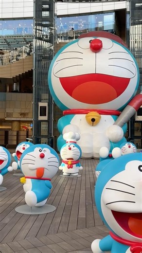 ドラえもん大集結 六本木ヒルズと渋谷109前