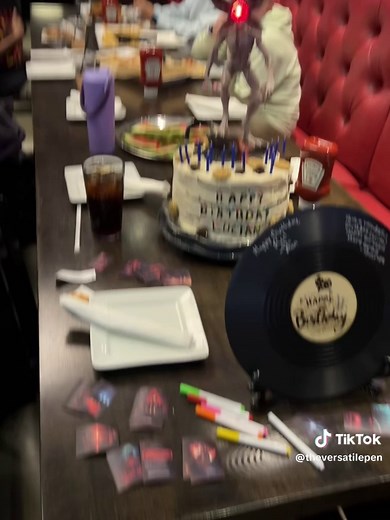 Stranger Things Themed Birthday Cake