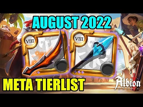 AUGUST 2022 META TIER LIST - Albion Online