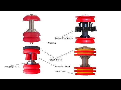 Types of pipeline pigs. Let your pipeline more clean!