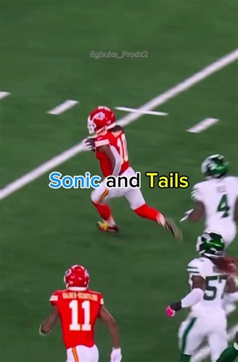 Sonic and tails? #nfl