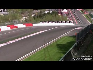 Spa Francorchamps Crashes ( Eau Rouge and Raidillon )