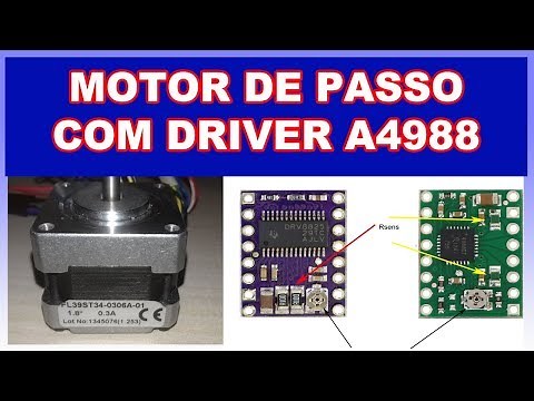NEMA STEPPER MOTOR WITH A4988 DRIVER ON ARDUINO [How to configure and test a stepper motor]