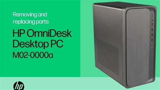 【搬运】英文版 2025 AMD HP OmniDesk Desktop PC M02- N02- 拆装