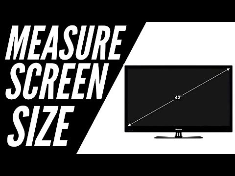 How To Measure Your TV Screen Size