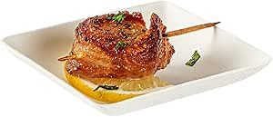 Restaurantware Pulp Safe No PFAS Added 2.6 x 2.6 Inch Mini Square Plates 100 Disposable Plates - Home Compostable Microwavable And Freezable White Bagasse Plates For Hot And Cold Foods